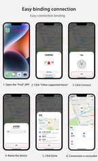 Xiaomi Mini GPS Tracker Bluetooth 5.0 Anti-Lost GPS Device Car Tracking For IOS Android Smart Finder Locator Accessory 2025