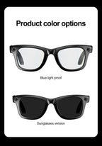 Xiaomi AI Smart Glasses Recording Videos Photo Recognition Answer Translation Large Battery Ip65 Waterproof Bluetooth Glasses