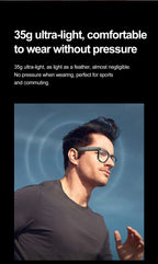 Xiaomi AI Smart Glasses Recording Videos Photo Recognition Answer Translation Large Battery Ip65 Waterproof Bluetooth Glasses