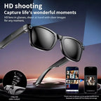 Xiaomi AI Smart Glasses Recording Videos Photo Recognition Answer Translation Large Battery Ip65 Waterproof Bluetooth Glasses