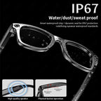 Xiaomi AI Smart Glasses Recording Videos Photo Recognition Answer Translation Large Battery Ip65 Waterproof Bluetooth Glasses