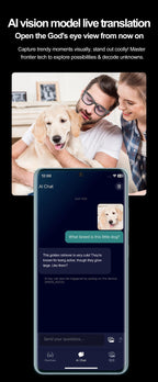 Xiaomi AI Smart Glasses Recording Videos Photo Recognition Answer Translation Large Battery Ip65 Waterproof Bluetooth Glasses