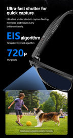 Xiaomi AI Smart Glasses Recording Videos Photo Recognition Answer Translation Large Battery Ip65 Waterproof Bluetooth Glasses