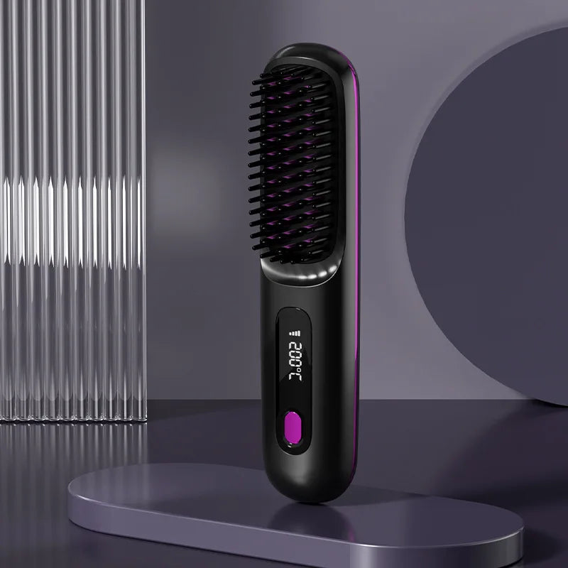 Zimir S7 Wireless LCD Hair Straightening Comb