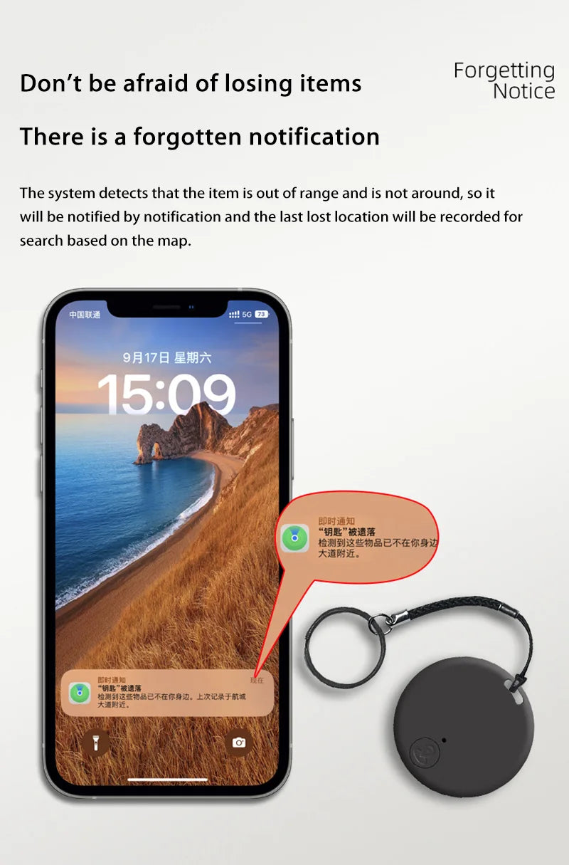 Xiaomi Mini GPS Tracker Bluetooth 5.0 Anti-Lost GPS Device Car Tracking For IOS Android Smart Finder Locator Accessory 2025